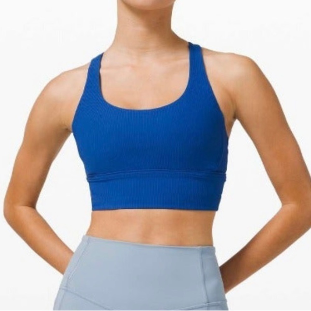 Lululemon long line energy bra ribbed
